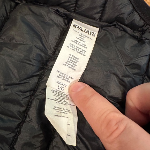 Pajar Pup - Red Down Puffer Jacket for Dogs - Size Large - Picture 6 of 10